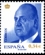 Spagna 2007 - serie Effigie di J. Carlos I: 0,34 €