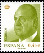 Spagna 2007 - serie Effigie di J. Carlos I: 0,45 €