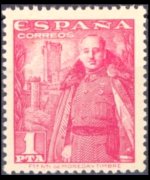 Spagna 1948 - serie Generale Franco: 1 pta