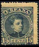 Spagna 1901 - serie Re Alfonso XIII: 15 c