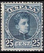 Spain 1901 - set King Alfonso XIII: 25 c