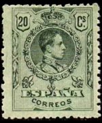 Spain 1909 - set King Alfonso XIII: 20 c