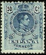 Spain 1909 - set King Alfonso XIII: 50 c