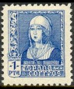 Spain 1938 - set Queen Isabella I: 1 pta