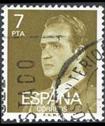 Spagna 1976 - serie Effigie di J. Carlos I: 7 ptas