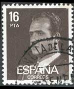 Spagna 1976 - serie Effigie di J. Carlos I: 16 ptas