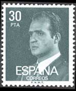Spagna 1976 - serie Effigie di J. Carlos I: 30 ptas