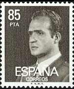 Spagna 1976 - serie Effigie di J. Carlos I: 85 ptas