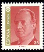 Spain 1993 - set J. Carlos I portrait: 35 ptas