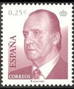 Spagna 2001 - serie Effigie di J. Carlos I: 0,25 €