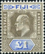 Figi 1903 - serie Re Edoardo VII: 1 £