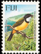 Figi 1995 - serie Uccelli: 2 c