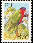 Figi 1995 - serie Uccelli: 87 c