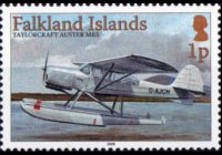 Isole Falkland 2008 - serie Aerei: 1 p