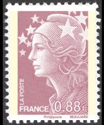 France 2008 - set Beaujard's Marianne: 0,88 €