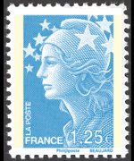 France 2008 - set Beaujard's Marianne: 1,25 €