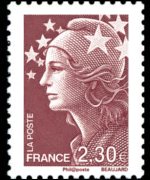 France 2008 - set Beaujard's Marianne: 2,30 €