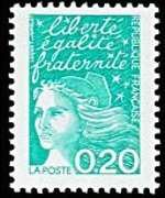 France 1997 - set Luquet's Marianne: 0,20 c