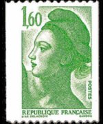 France 1982 - set Delacroix' Marianne: 1,60 fr