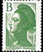 France 1982 - set Delacroix' Marianne: B