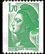France 1982 - set Delacroix' Marianne: 1,70