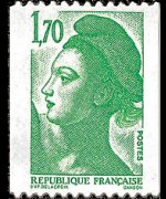 Francia 1982 - serie Marianna di Delacroix: 1,70