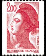 Francia 1982 - serie Marianna di Delacroix: 2 fr