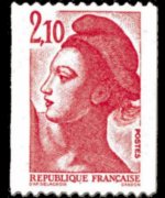 France 1982 - set Delacroix' Marianne: 2,10 fr