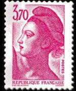 France 1982 - set Delacroix' Marianne: 3,70 fr