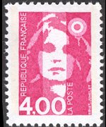 France 1990 - set Briat's Marianne: 4 fr