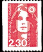 Francia 1990 - serie Marianna di Briat: 2,30 fr