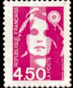 Francia 1990 - serie Marianna di Briat: 4,50 fr