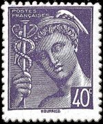 France 1938 - set Mercury: 40 c