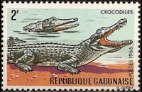 Gabon 1967 - serie Animali: 2 fr