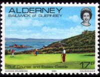 Alderney 1983 - serie Vedute: 17 p