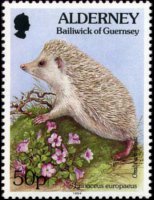 Alderney 1994 - set Flora and fauna: 50 p