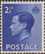 Regno Unito 1936 - serie Effigie di Edoardo VIII: 2,5 d