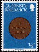 Guernsey 1979 - set Coins: ½ p