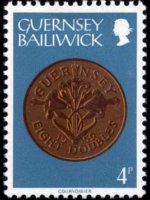Guernsey 1979 - set Coins: 4 p