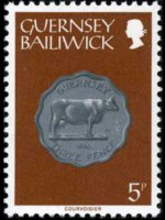 Guernsey 1979 - serie Monete: 5 p