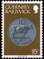 Guernsey 1979 - set Coins: 15 p