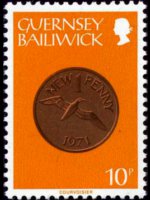 Guernsey 1979 - set Coins: 10 p