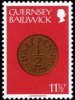 Guernsey 1979 - set Coins: 11½ p