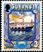 Guernsey 1998 - serie Imbarcazioni: 3 p