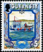 Guernsey 1998 - serie Imbarcazioni: 5 p