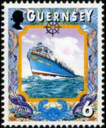 Guernsey 1998 - serie Imbarcazioni: 6 p