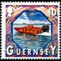 Guernsey 1998 - serie Imbarcazioni: 10 p