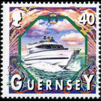Guernsey 1998 - serie Imbarcazioni: 40 p