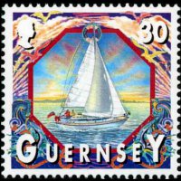 Guernsey 1998 - serie Imbarcazioni: 30 p