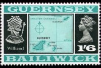 Guernsey 1969 - set Various subjects: 1'6 sh